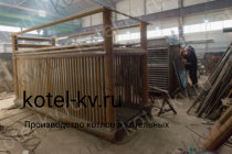 Изготовление водогрейного котла КВа-1.5