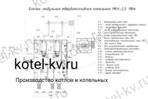 Чертежи угольной модульной котельной 2.5 МВт с ГВС